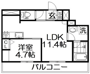 シャーメゾン Cozy Forestの物件間取画像